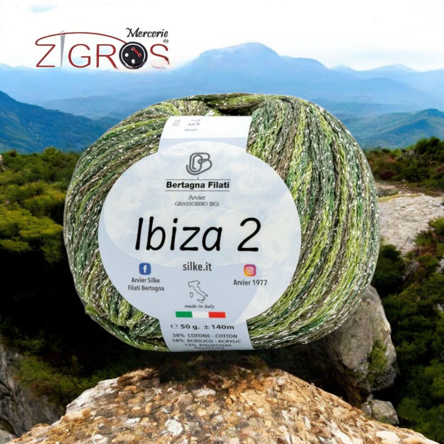 Ibiza 2 Lurex (50 Gr) 140 Mt