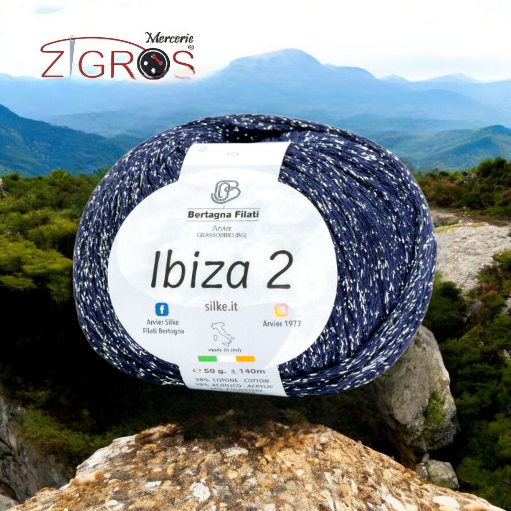 Ibiza 2 Lurex (50 Gr) 140 Mt