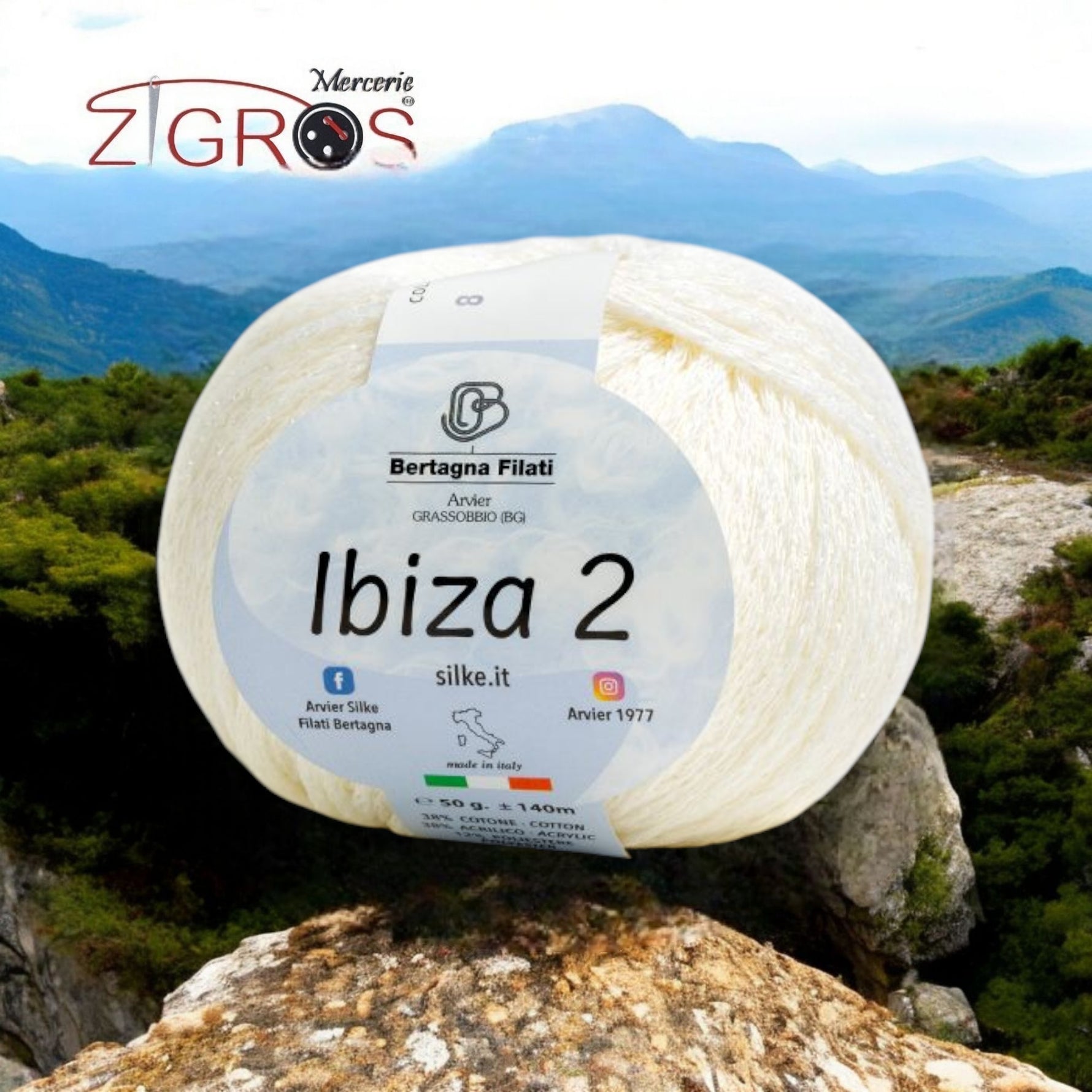 Ibiza 2 Lurex (50 Gr) 140 Mt