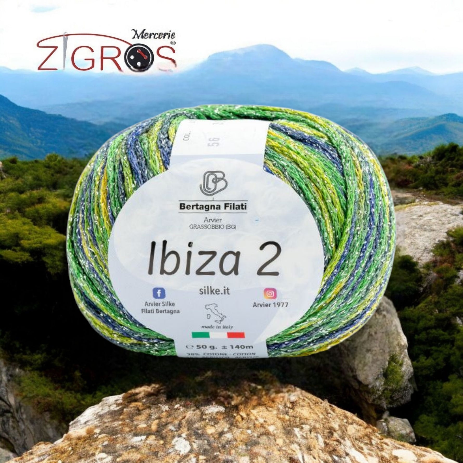 Ibiza 2 Lurex (50 Gr) 140 Mt