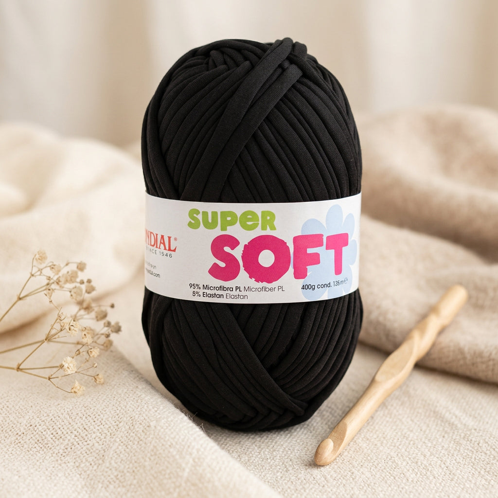 SUPER SOFT 95% Microfibra PL 5% Elastan 400 g - 135 m