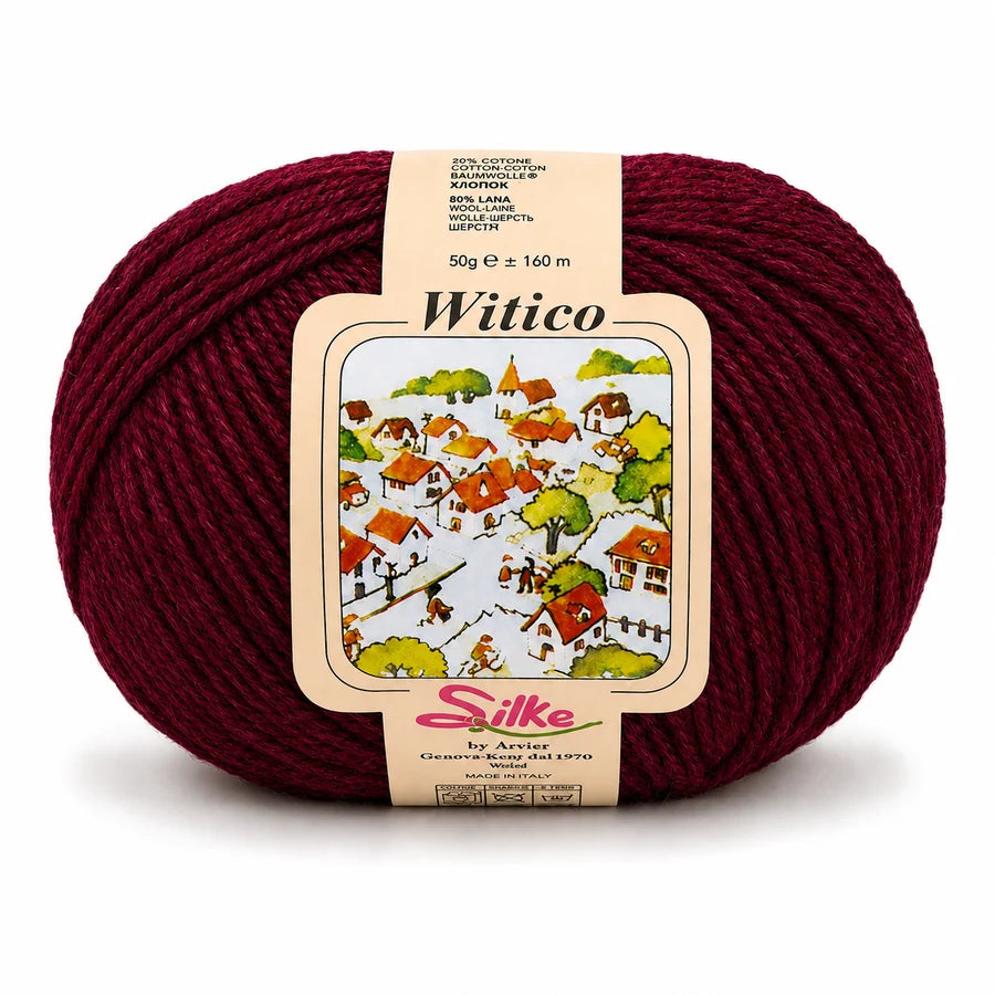 Witico • 50% PURA LANA VERGINE • 50% ACRILICO