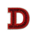 Lettere dell'alfabeto, paillettes 50mm