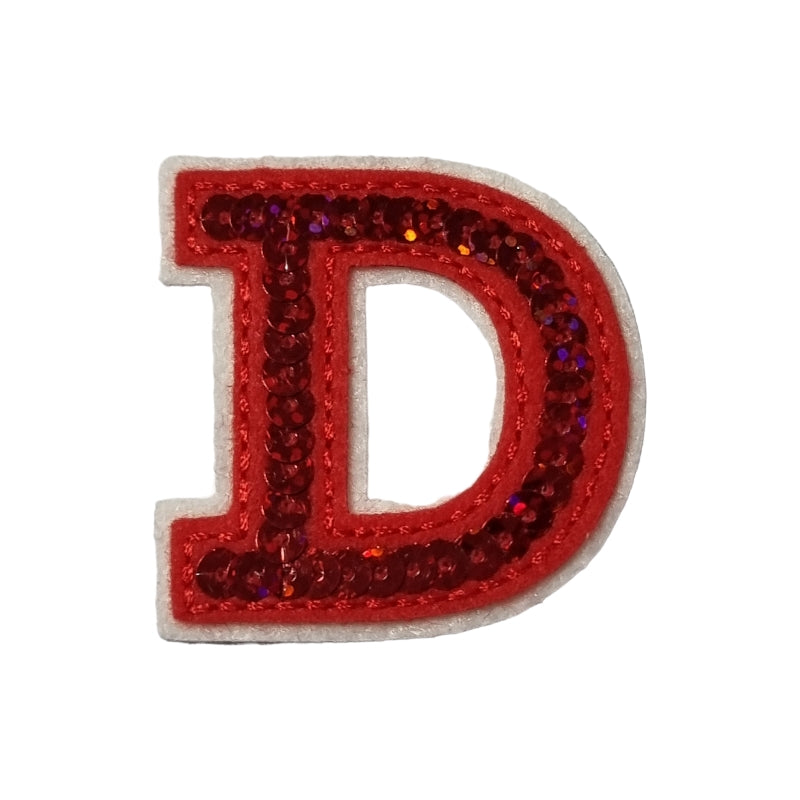 Lettere dell'alfabeto, paillettes 50mm