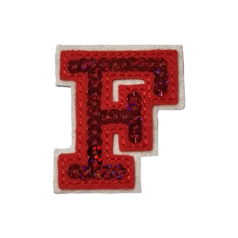 Lettere dell'alfabeto, paillettes 50mm