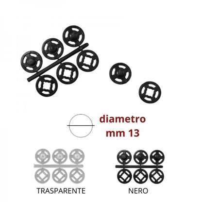 Bottoni Automatici Plastica